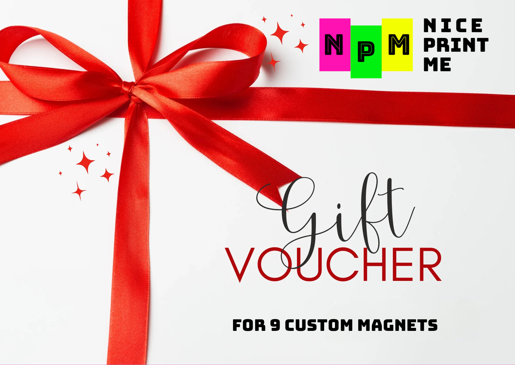 Custom Magnets Gift Card